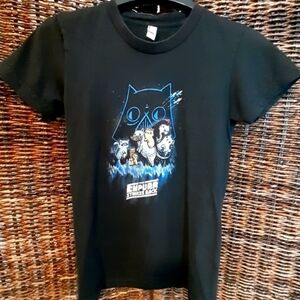 American Apparel Star Wars Cats Tee Shirt Gift Darth Vader Black Women's Small